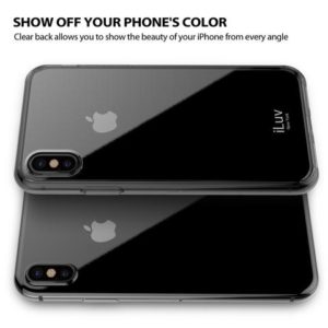 Funda iLuv Vyneer Black Celular iPhone XS Max
