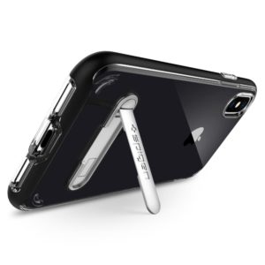 Funda iPhone X Spigen Crystal Hybrid Black