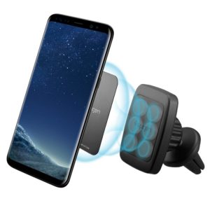 Suporte Veicular Magnético Spigen Kuel® H12 Hexa-Core Balck
