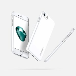 Funda iPhone 7/8 Spigen Thin Fit Jet White