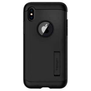 Funda iPhone X Spigen Slim Armor Black