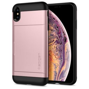 Capa iPhone XS MAX Spigen Slim Armor CS Rose Gold