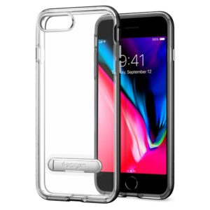 Funda iPhone 7/8 Plus Spigen Crystal Hybrid Black